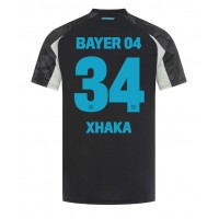 Bayer Leverkusen Granit Xhaka #34 Replica Third Shirt 2024-25 Short Sleeve